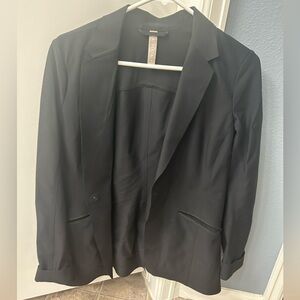 Athleta black blazer jacket